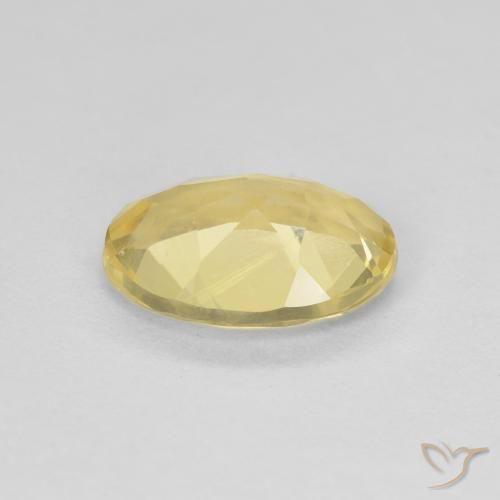 9,17 ctw natürlicher Helles Gold-Gelb Beryll, Oval, VVS-VS