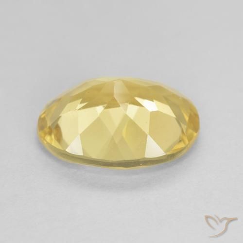 9,17 ctw natürlicher Helles Gold-Gelb Beryll, Oval, VVS-VS