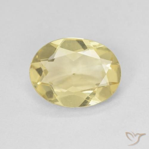 9,17 ctw natürlicher Helles Gold-Gelb Beryll, Oval, VVS-VS