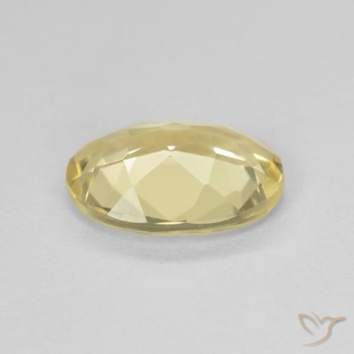 9,17 ctw natürlicher Helles Gold-Gelb Beryll, Oval, VVS-VS