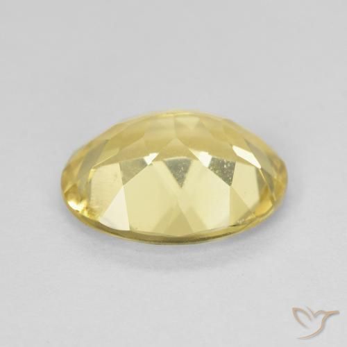 9,17 ctw natürlicher Helles Gold-Gelb Beryll, Oval, VVS-VS