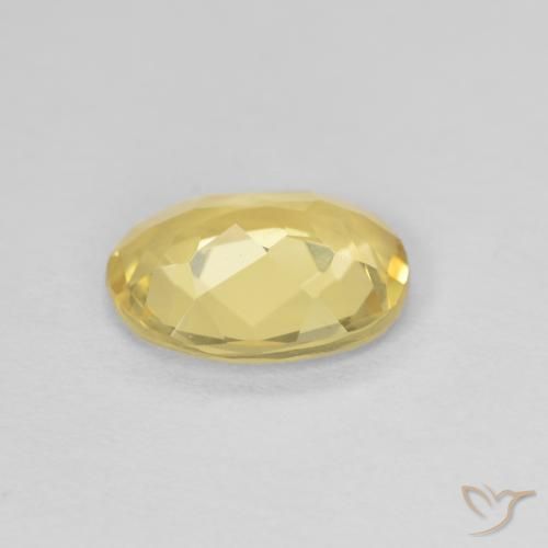 9,17 ctw natürlicher Helles Gold-Gelb Beryll, Oval, VVS