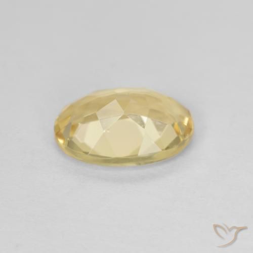 9,17 ctw natürlicher Hell Gold Beryll, Oval, VVS