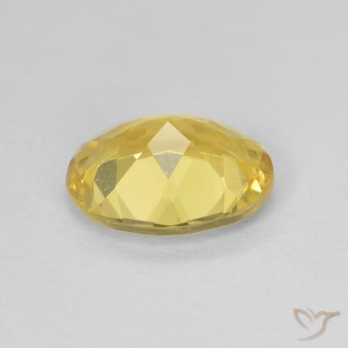 9,17 ctw natürlicher Helles Gold-Gelb Beryll, Oval, VVS