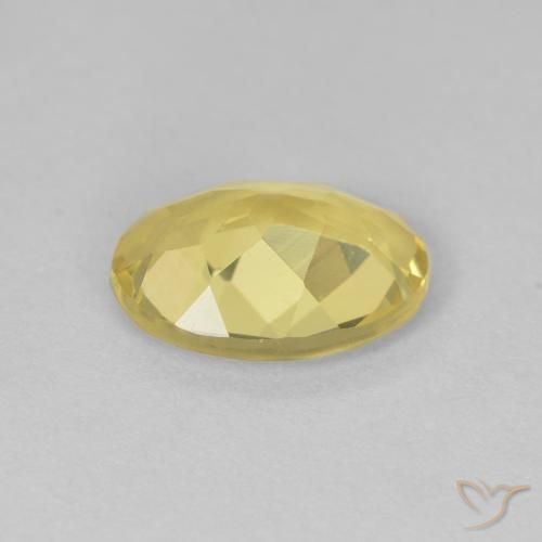 9,17 ctw natürlicher Hell Gold Beryll, Oval, VVS