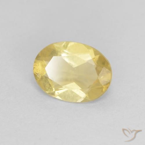 9,17 ctw natürlicher Hell Gold Beryll, Oval, VS