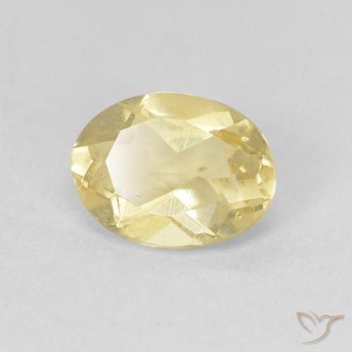 9,17 ctw natürlicher Helles Gold-Gelb Beryll, Oval, VS