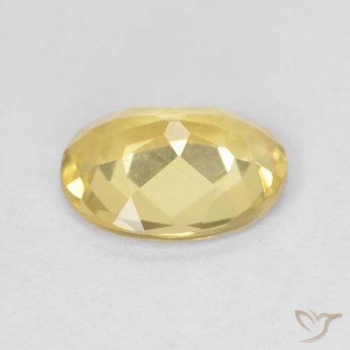9,17 ctw natürlicher Hell Gold Beryll, Oval, VS