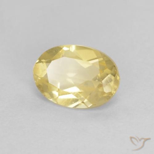 9,17 ctw natürlicher Hell Gold Beryll, Oval, VS