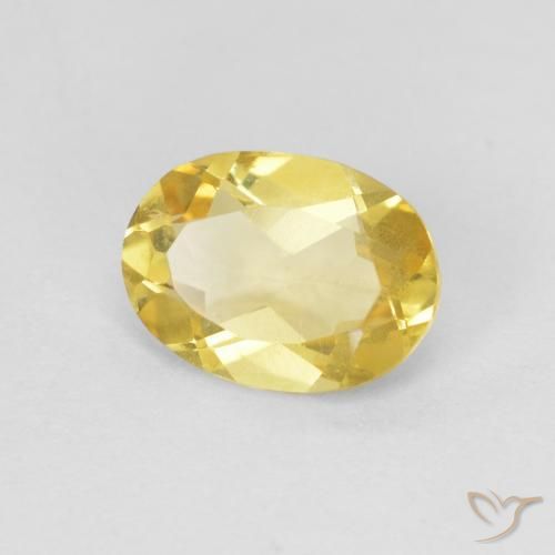 9,17 ctw natürlicher Hell Gold Beryll, Oval, VS