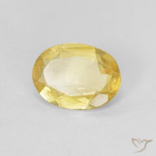 9,17 ctw natürlicher Hell Gold Beryll, Oval, VS