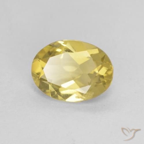 9,17 ctw natürlicher Hell Gold Beryll, Oval, VS