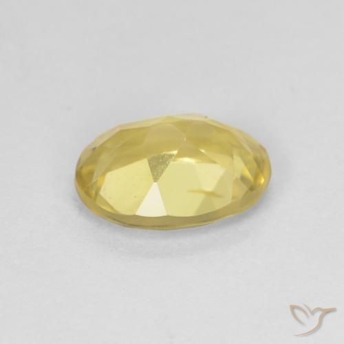 9,17 ctw natürlicher Hell Gold Beryll, Oval, VS