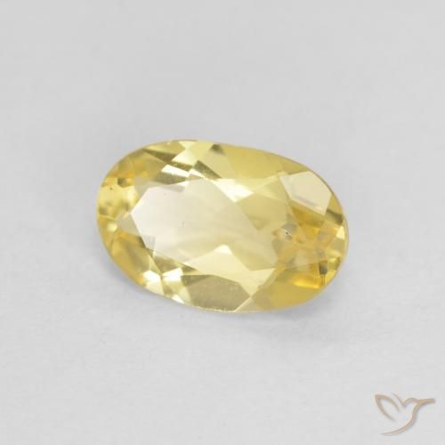 9,17 ctw natürlicher Hell Gold Beryll, Oval, VS