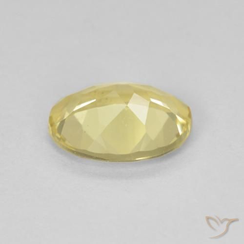 9,17 ctw natürlicher Helles Gold-Gelb Beryll, Oval, VVS-VS