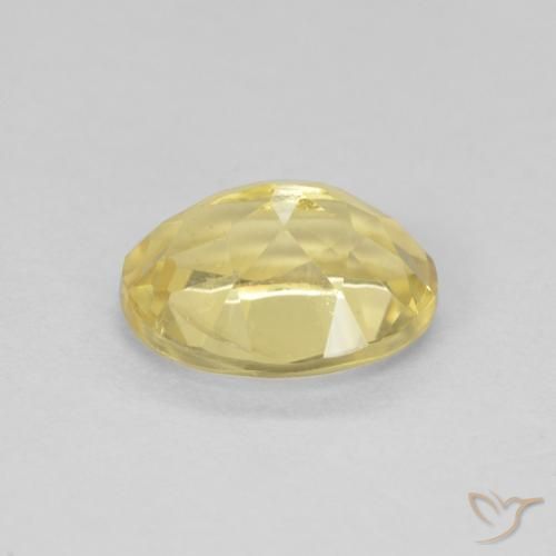 9,17 ctw natürlicher Helles Gold-Gelb Beryll, Oval, VVS-VS