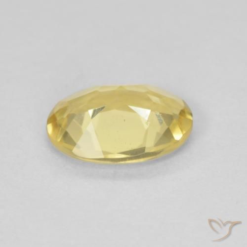 9,17 ctw natürlicher Helles Gold-Gelb Beryll, Oval, VVS-VS