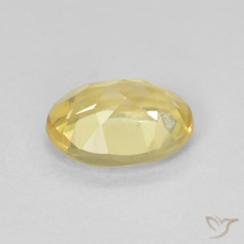 9,17 ctw natürlicher Helles Gold-Gelb Beryll, Oval, VVS-VS