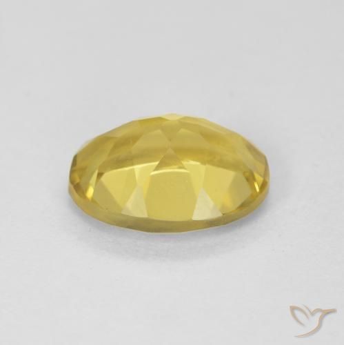9,17 ctw natürlicher Hell Gold Beryll, Oval, VVS
