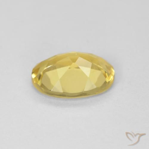 9,17 ctw natürlicher Helles Gold-Gelb Beryll, Oval, VVS