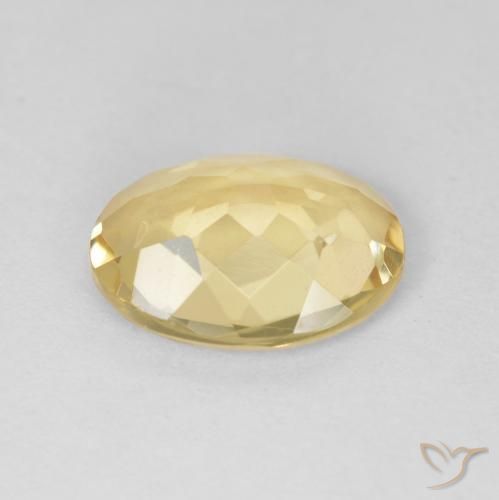 9,17 ctw natürlicher Helles Gold-Gelb Beryll, Oval, VVS