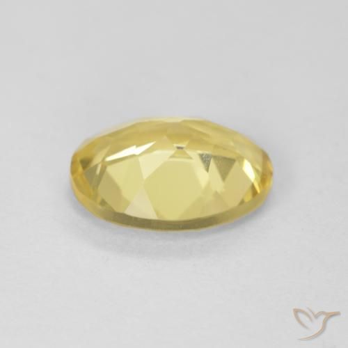 9,17 ctw natürlicher Helles Gold-Gelb Beryll, Oval, VVS