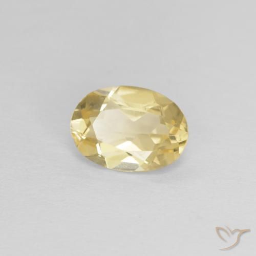 9,17 ctw natürlicher Helles Gold-Gelb Beryll, Oval, VVS
