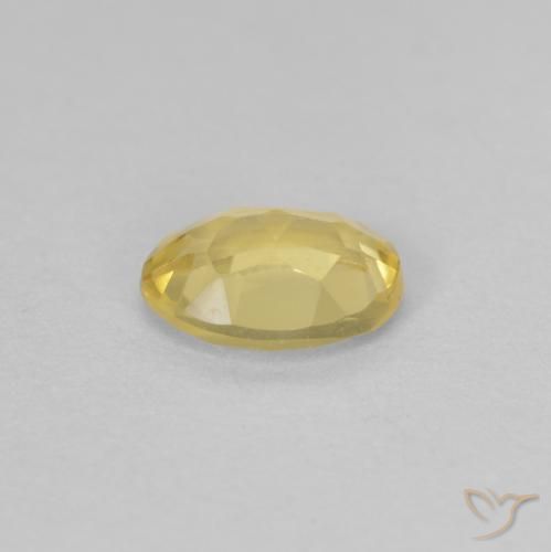 9,17 ctw natürlicher Helles Gold-Gelb Beryll, Oval, VVS-VS