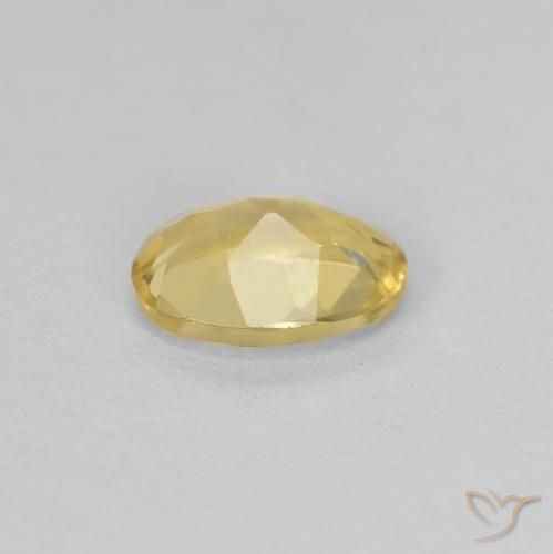 9,17 ctw natürlicher Helles Gold-Gelb Beryll, Oval, VVS-VS
