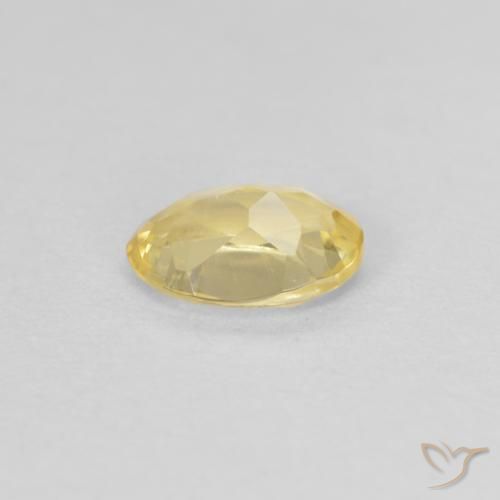 9,17 ctw natürlicher Hell Gold Beryll, Oval, VVS-VS