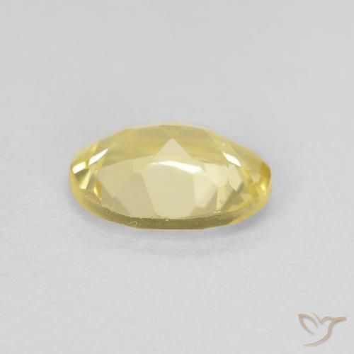 9,17 ctw natürlicher Hell Gold Beryll, Oval, VVS-VS