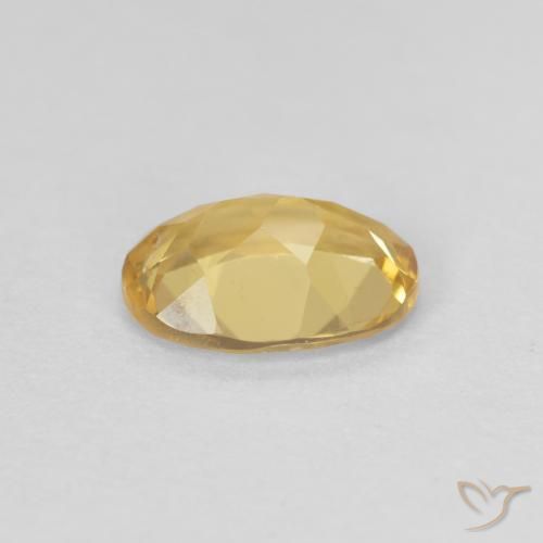 9,17 ctw natürlicher hellgolden Beryll, Oval, VVS-VS