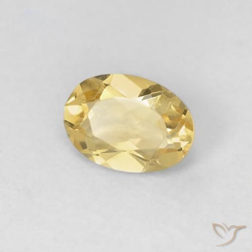 9,17 ctw natürlicher Golden Beryll, Oval, VS