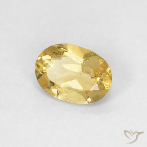 9,17 ctw natürlicher Golden Beryll, Oval, VS