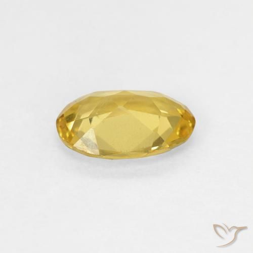 9,17 ctw natürlicher Mittleres Gold Beryll, Oval, VS