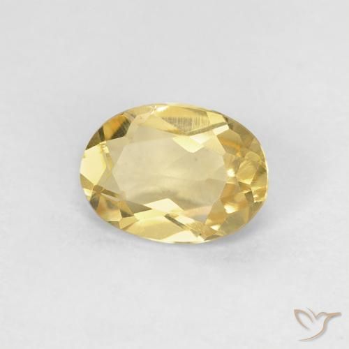 9,17 ctw natürlicher Golden Beryll, Oval, VS
