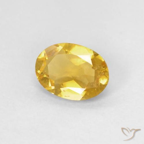 9,17 ctw natürlicher Golden Beryll, Oval, VS
