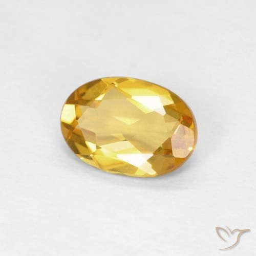 9,17 ctw natürlicher Golden Beryll, Oval, VVS