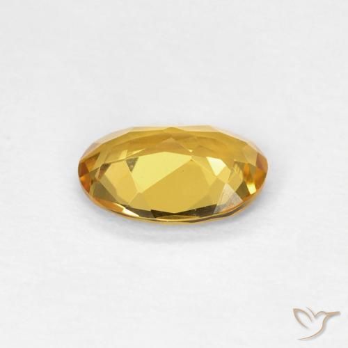 9,17 ctw natürlicher Golden Beryll, Oval, VVS