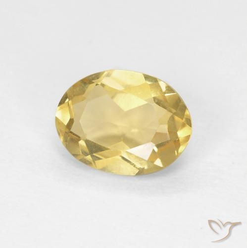 9,17 ctw natürlicher gold-orange Beryll, Oval, VVS