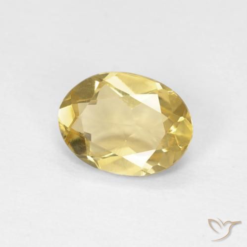 9,17 ctw natürlicher Helles Gold-Gelb Beryll, Oval, VVS