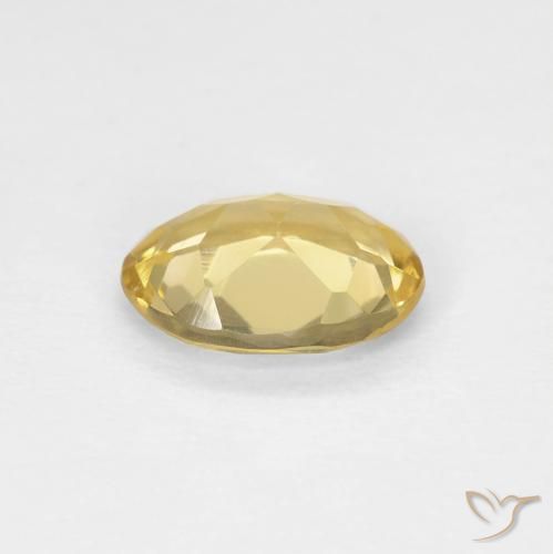 9,17 ctw natürlicher Helles Gold-Gelb Beryll, Oval, VVS