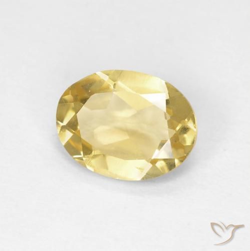 9,17 ctw natürlicher Mittleres Gold Beryll, Oval, VVS