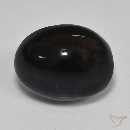 9,17 ctw natürlicher Mehrfarbig Schwarzer Opal, Oval, Lichtundurchlässig