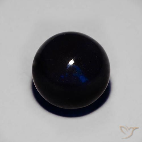 2.16ct Natürlicher Mehrfarbig Schwarzer Opal, Kugel / Ball, Lichtundurchlässig