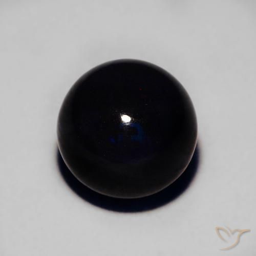 9,17 ctw natürlicher Mehrfarbig Schwarzer Opal, Kugel / Ball, Lichtundurchlässig