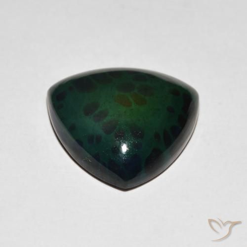 9,17 ctw natürlicher Mehrfarbig Schwarzer Opal, Trillion, Lichtundurchlässig
