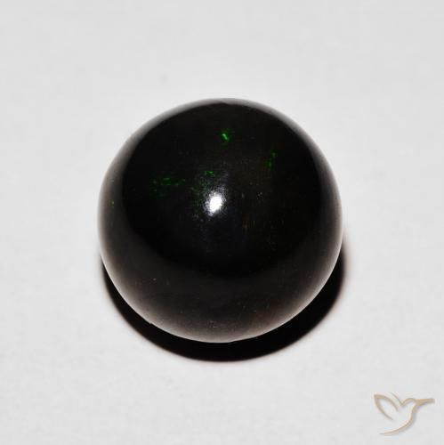9,17 ctw natürlicher Mehrfarbig Schwarzer Opal, Kugel / Ball, Lichtundurchlässig