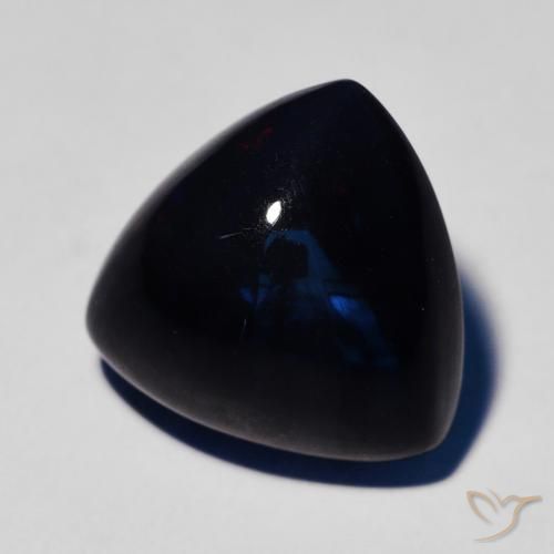 9,17 ctw natürlicher Mehrfarbig Schwarzer Opal, Trillion, Lichtundurchlässig