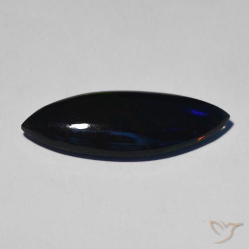 9,17 ctw natürlicher Mehrfarbig Schwarzer Opal, Marquise, Lichtundurchlässig